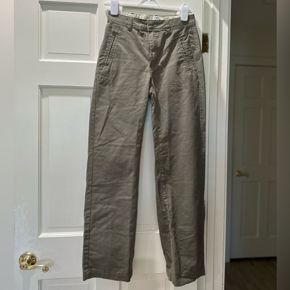 Cotton On women’s baggy pants Army Green NWT
